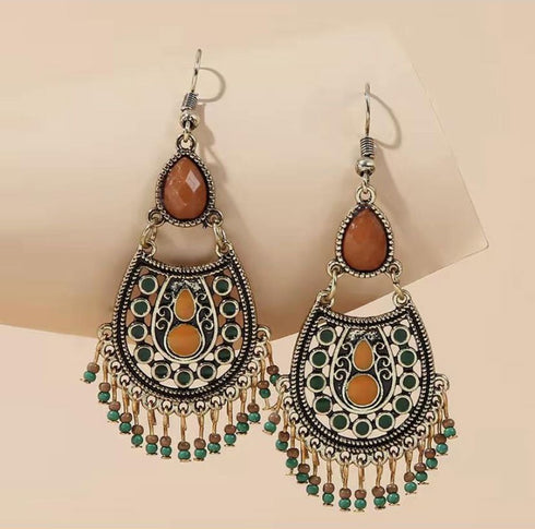 Retro Ethnic Style Earrings For Women
