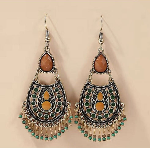 Retro Ethnic Style Earrings For Women