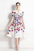 Dazzling & Captivating Formal Vintage French Notched Collar Dress, Kleid Hochzeitsgast, Cocktail, Party Renaissance Dress