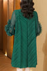 Runway Fashion Drop-Dead Gorgeous Petal Ruffled Sleeve, Mock Neck, Pleated Party, Festive Vintage Women's Dress
