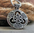 Norse Rune Viking Titanium Celtic Triquetra Trinity Knot Amulet Pendant Necklace