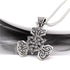 Norse Rune Viking Titanium Celtic Triquetra Trinity Knot Amulet Pendant Necklace