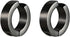 316L Surgical Steel Clip On Men Women Hypoallergenic Non-piercing Hoop Earrings