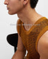 Exquisite Micro Pave 14K Gold Plated Black Cubic Zirconia Men Women Hoop Earring