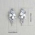 Stunning White Pearl 14K White Gold Plated Cubic Zirconia Women Earrings