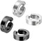 316L Surgical Steel Clip On Men Women Hypoallergenic Non-piercing Hoop Earrings