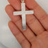 Iced Out Bling 14K Gold Plated Cubic Zirconia Blessed Cross Pendant Necklace