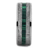 Men's 8mm Titanium Malachite & Meteorite Inlay Comfort-Fit Wedding Band