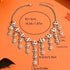 Punk Gothic Layered Tassel Hallow Skull Women Halloween Necklace/Bracelet