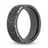 Men's 8mm Tungsten Black Tire Tread Brushed Grooved Non-Fading Fashion Band