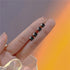 5Pair Stainless Steel Black Cubic Zircon 4/5/6/7/8mm Solitaire Men Women Earring