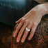 Exquisite Pave Titanium Multi Row Shiny Cubic Zirconia Men & Women Ring