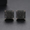 14K Gold-Plated Exquisite Micro Pave Cubic Zirconia Men & Women Stud Earrings