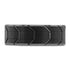 Men's 8mm Tungsten Black Tire Tread Brushed Grooved Non-Fading Fashion Band