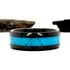 Men 8mm Tungsten Black Turquoise Beveled-Edge Comfort-Fit Polished Wedding Band