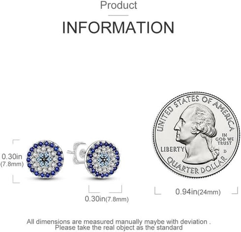 Exquisite Micro Pave 925 Sterling Silver Cubic Zirconia Statement Stud Earrings