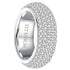 Exquisite Pave Titanium Multi Row Shiny Cubic Zirconia Men & Women Ring