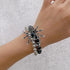 Punk Gothic Layered Tassel Hallow Spider Women Halloween Bracelet